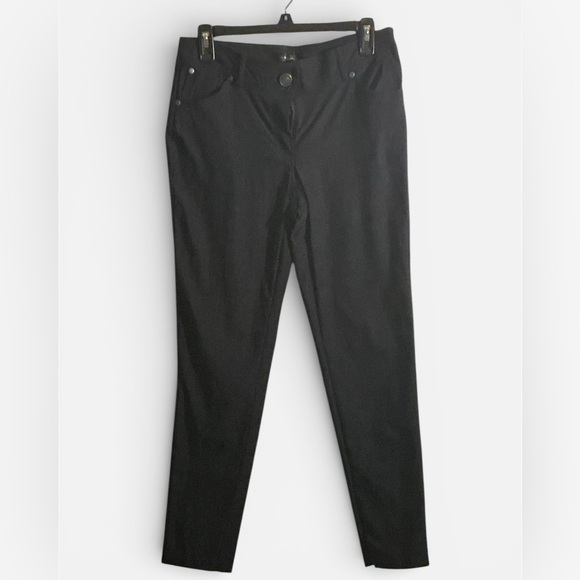 89th and Madison Black Slim-Fit Pants - Picture 1 of 3